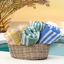 Picture of OXFORD TROPICAL STRIPE POOL TOWELS 30X60 COLLECTION