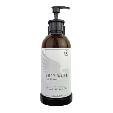 Picture of OXFORD BODY WASH DISPENSER BOTTLE 500ML LAVENDER ROSEMARY